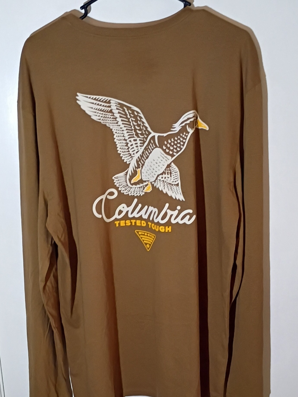 Columbia Men's Long Sleeve Graphic Shirt - Brown